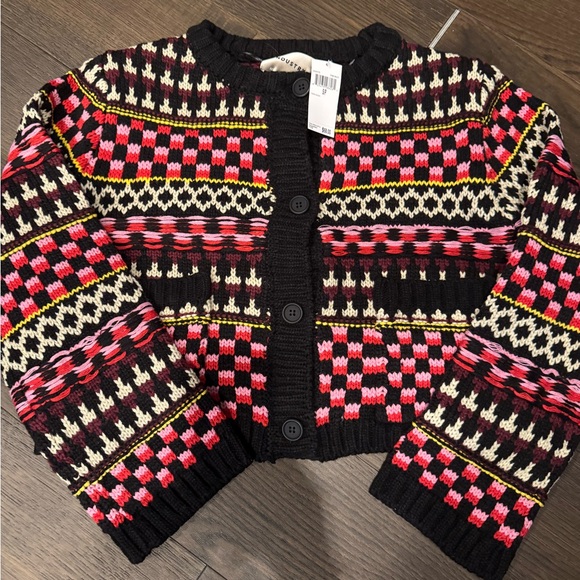 Colorful Patterned Kids Cardigan - Picture 1 of 1